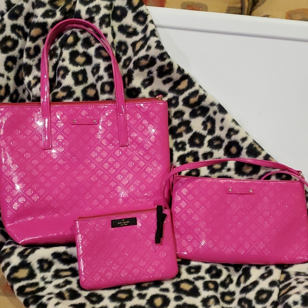 Kate Spade♠️ 3 pc Tote, Crossbody and Wallet